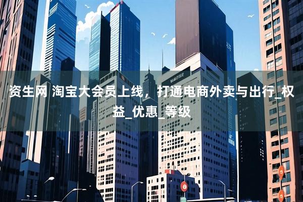 资生网 淘宝大会员上线，打通电商外卖与出行_权益_优惠_等级